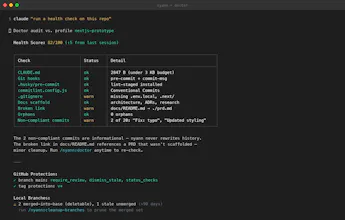 Nyann β Project Governance for Claude gallery image