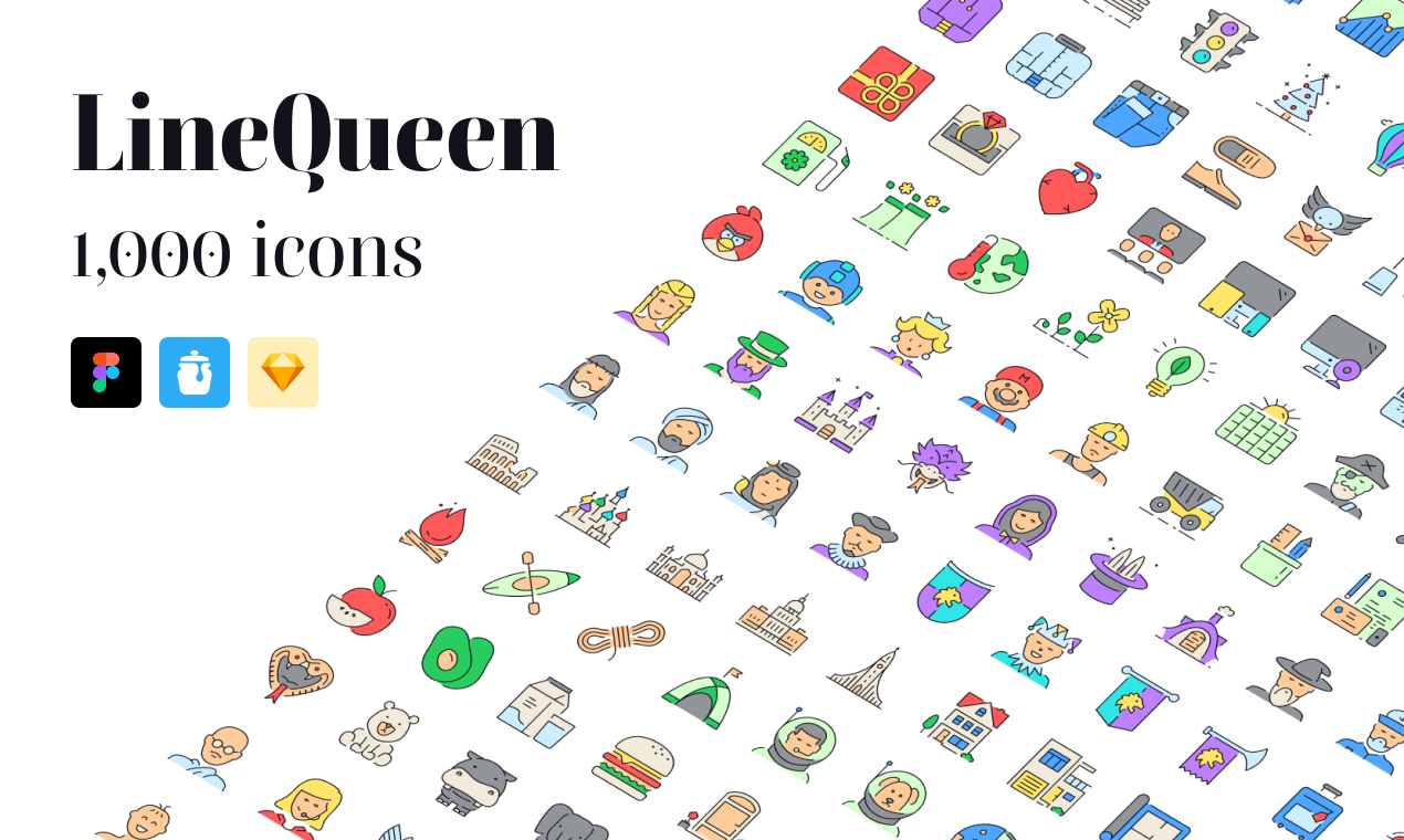 Media Ikon linequeen 1