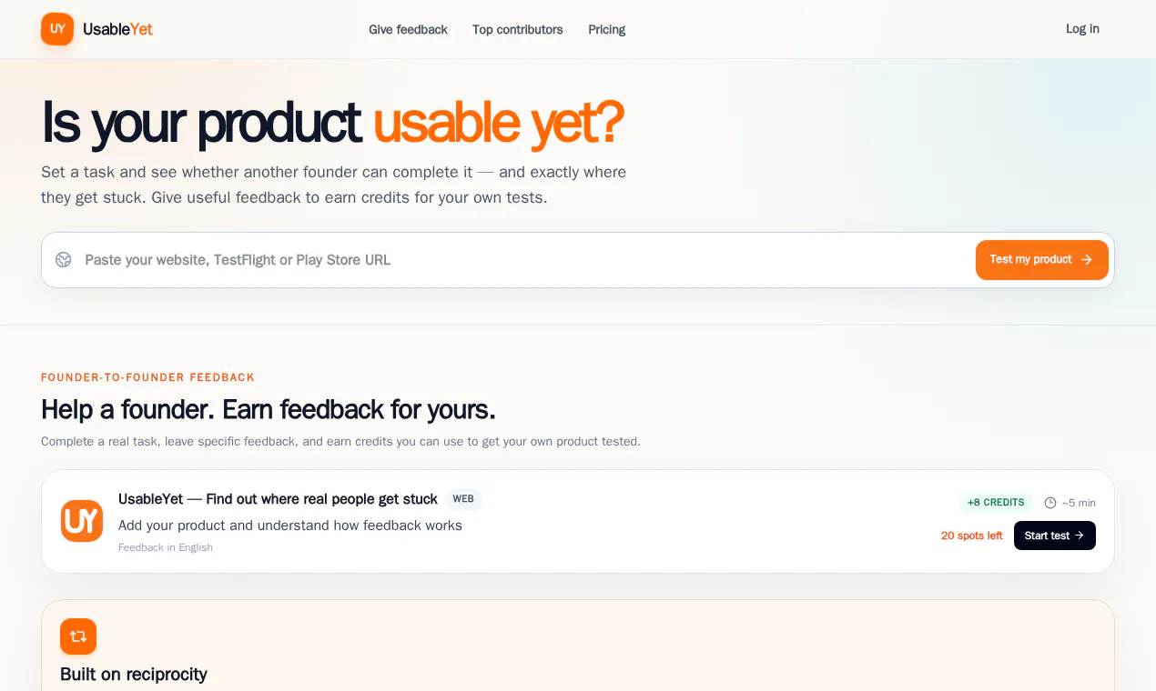 UsableYet gallery image