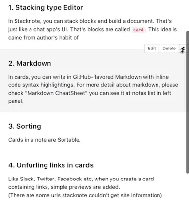 Stacknote gallery image