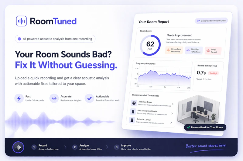 RoomTuned screenshot 1