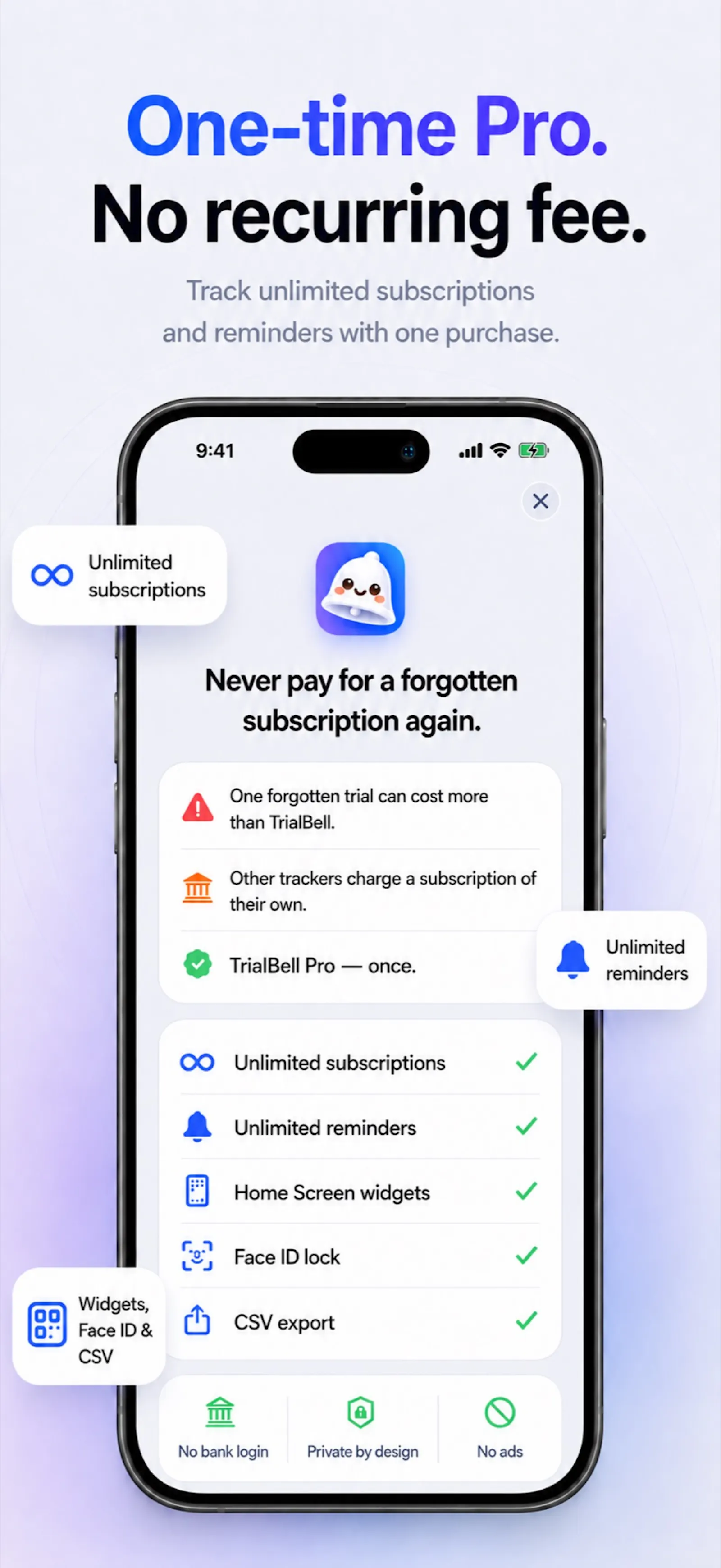 TrialBell screenshot 4