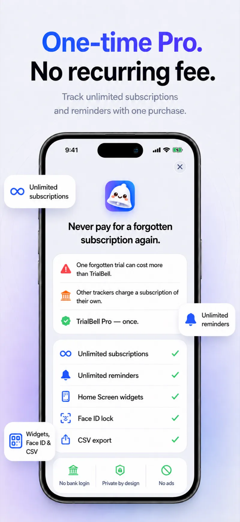 TrialBell screenshot 4