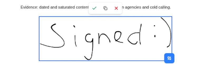 Add Your Signature screenshot 2