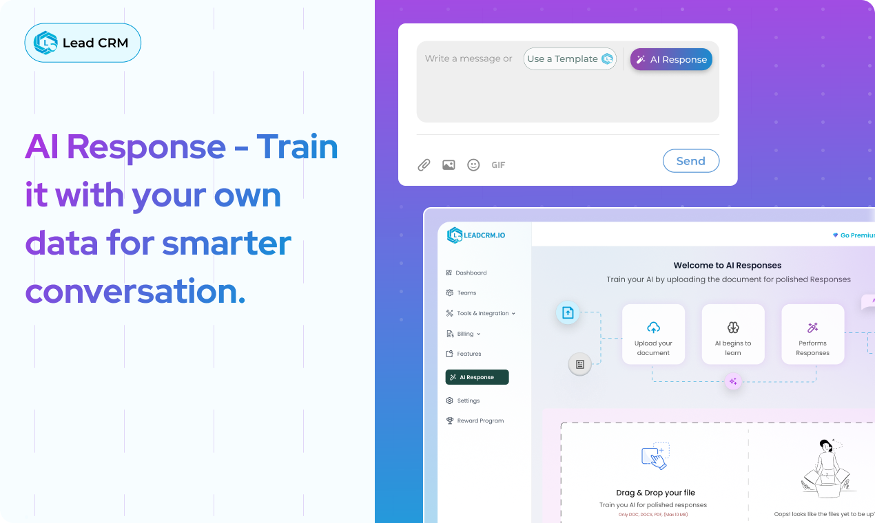 LeadCRM | LinkedIn Integration for CRM - Screenshot 3 showing product features and functionality