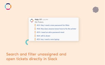 Halp Slack First Ticketing For Internal Helpdesk Product Hunt