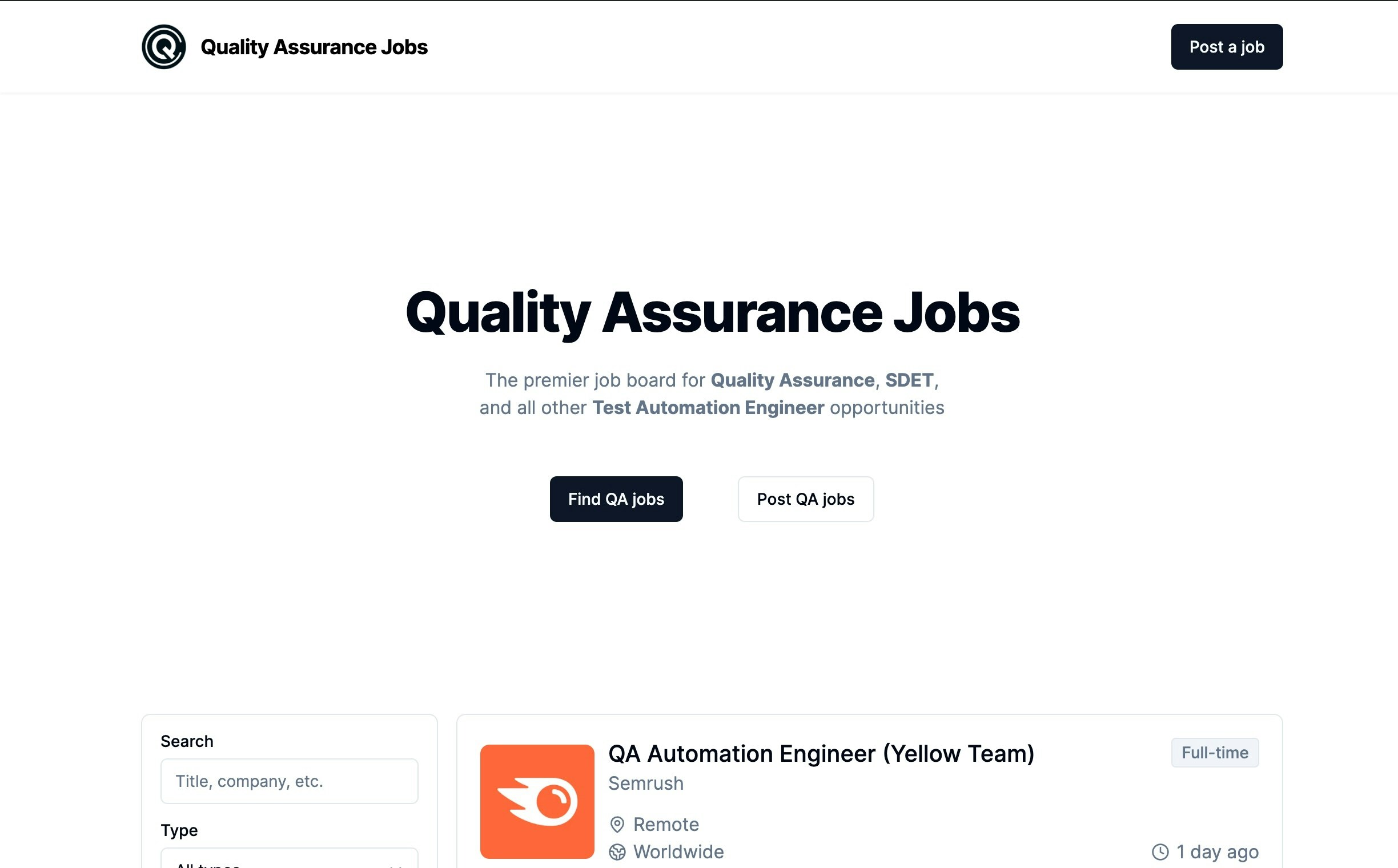 QAJobs.co | Quality Assurance Jobs media 3