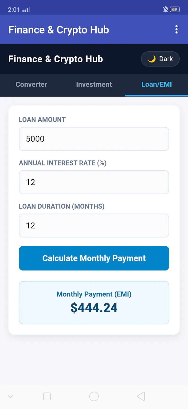 Android App screenshot 4