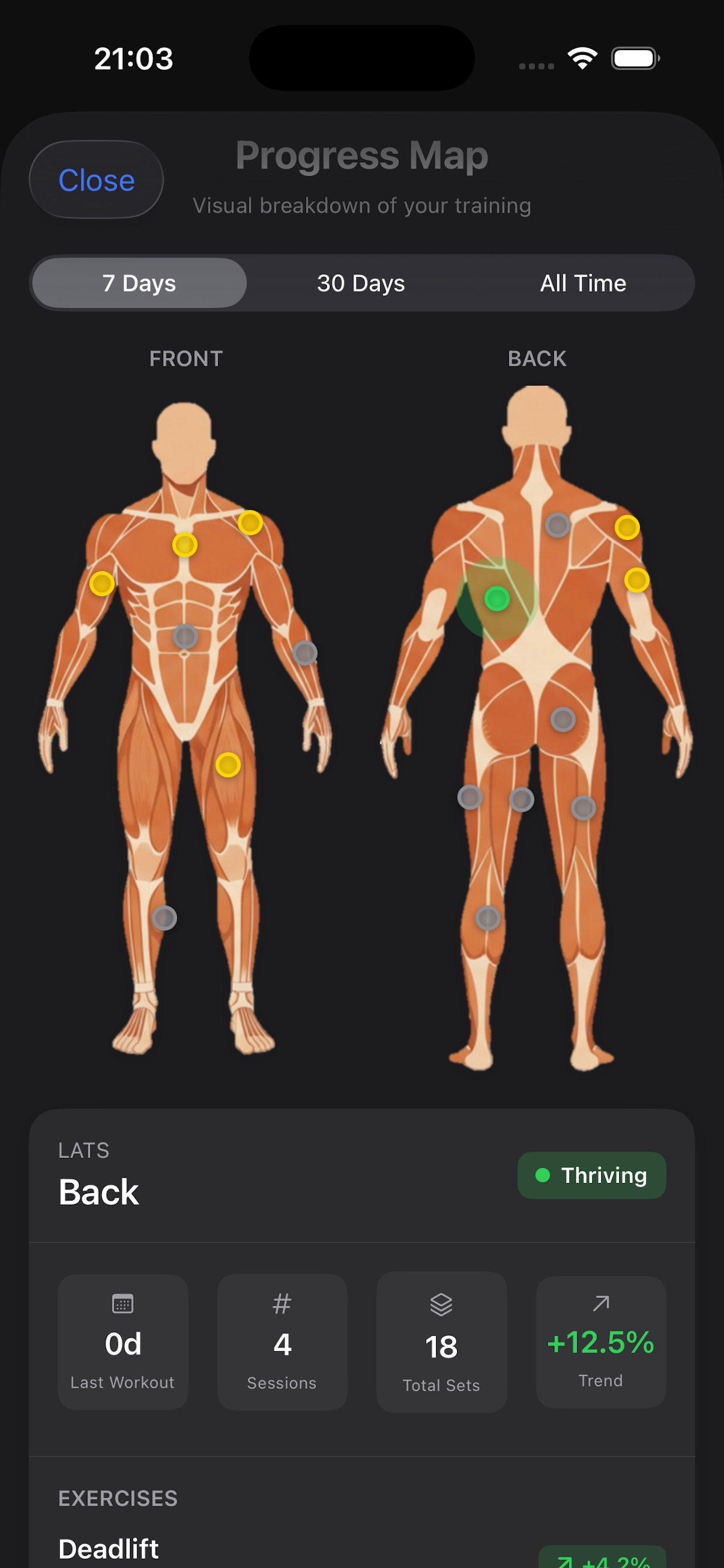 EchoLift: Voice Gym Tracker gallery image
