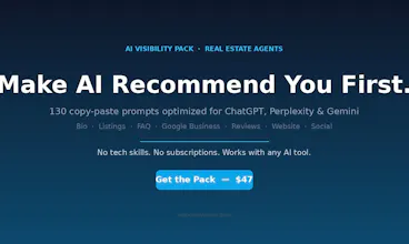 AI Visibility Pack 4 Real Estate Agents gallery image