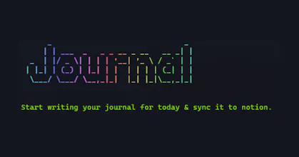 Journal CLI gallery image