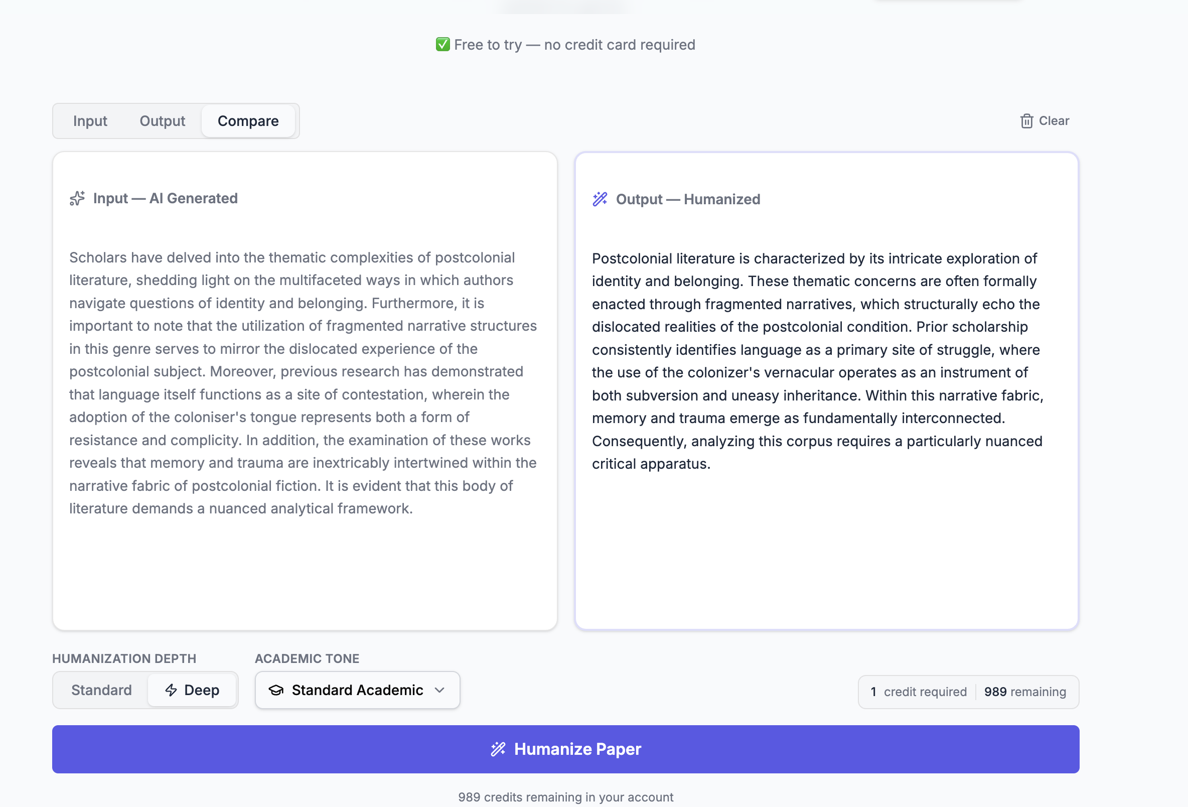 Paper Humanizer gallery image