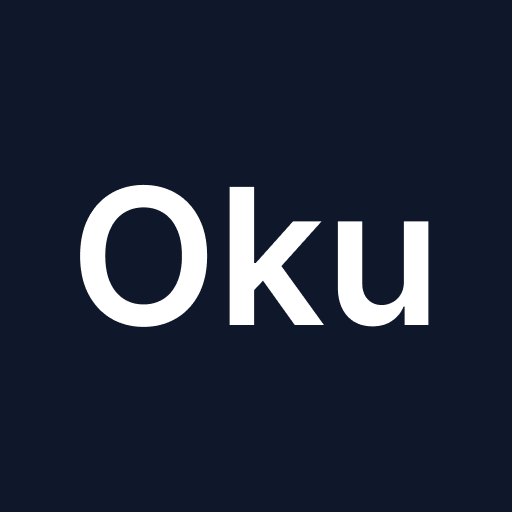 OkuChat - Product Hunt launch logo and brand identity