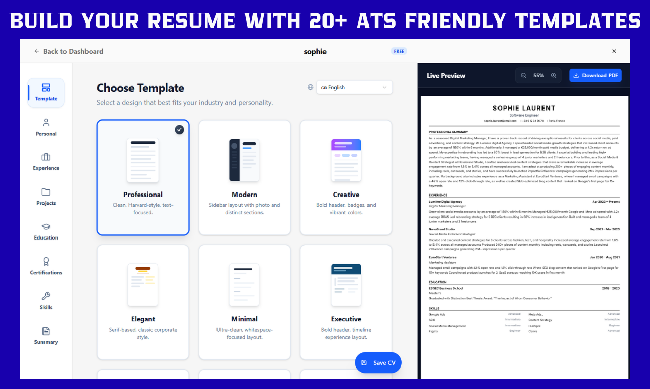 AlignCV gallery image