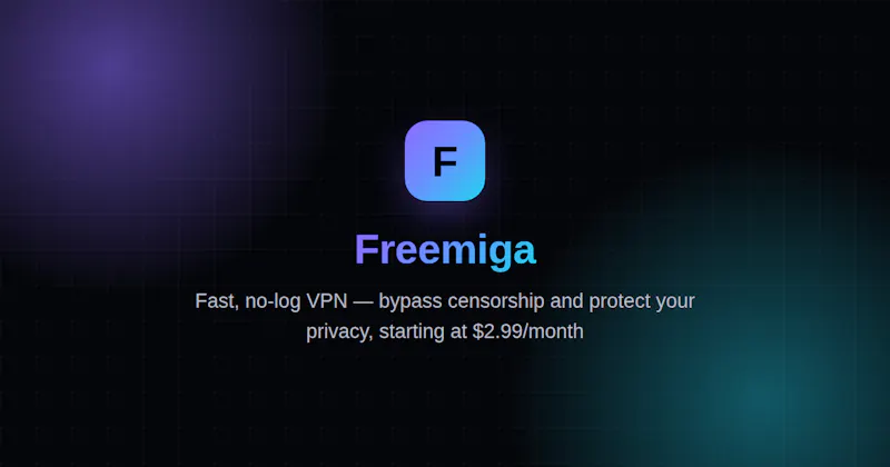 Freemiga screenshot 1