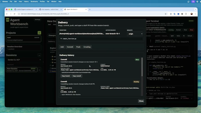  Agent Workbench screenshot 1 (video preview)