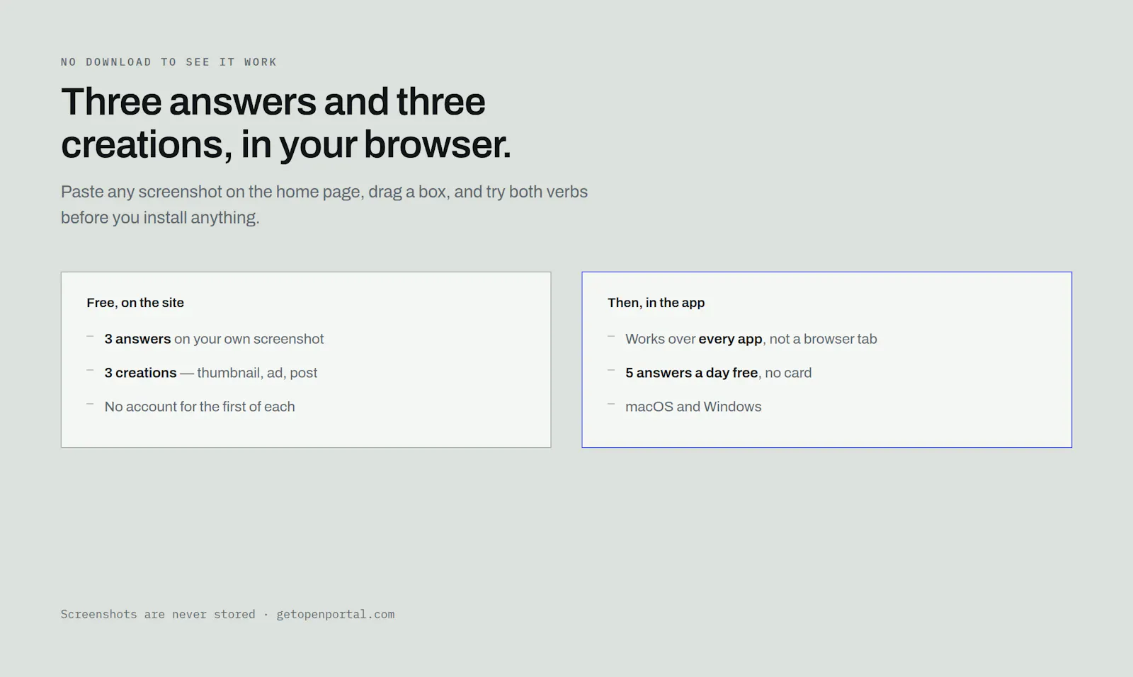 Open Portal screenshot 5