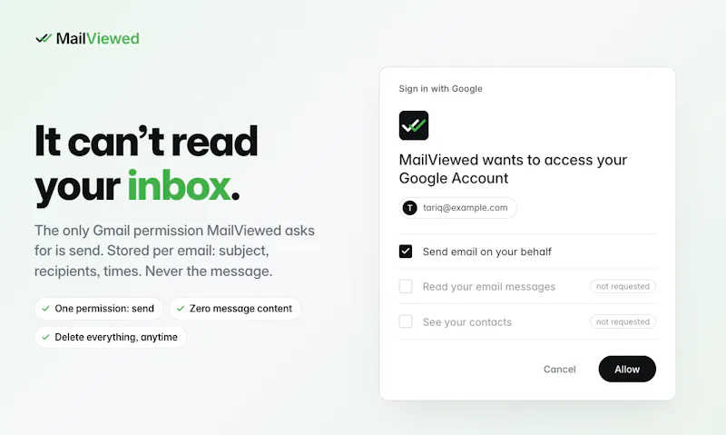 MailViewed screenshot 6