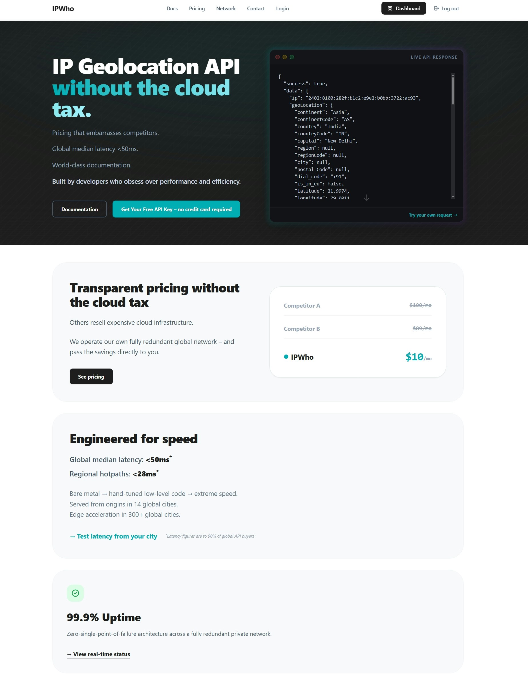 IPWho IP Geolocation API by ipwho.org gallery image