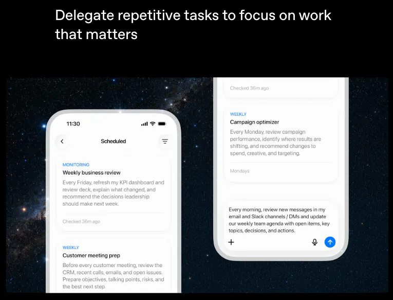 ChatGPT Work 截图 2