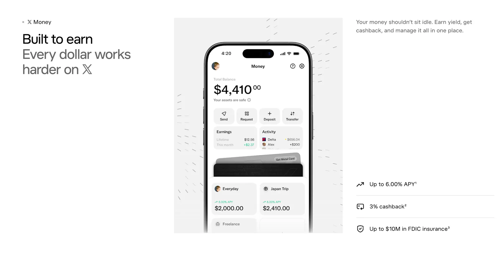 X Money screenshot 3