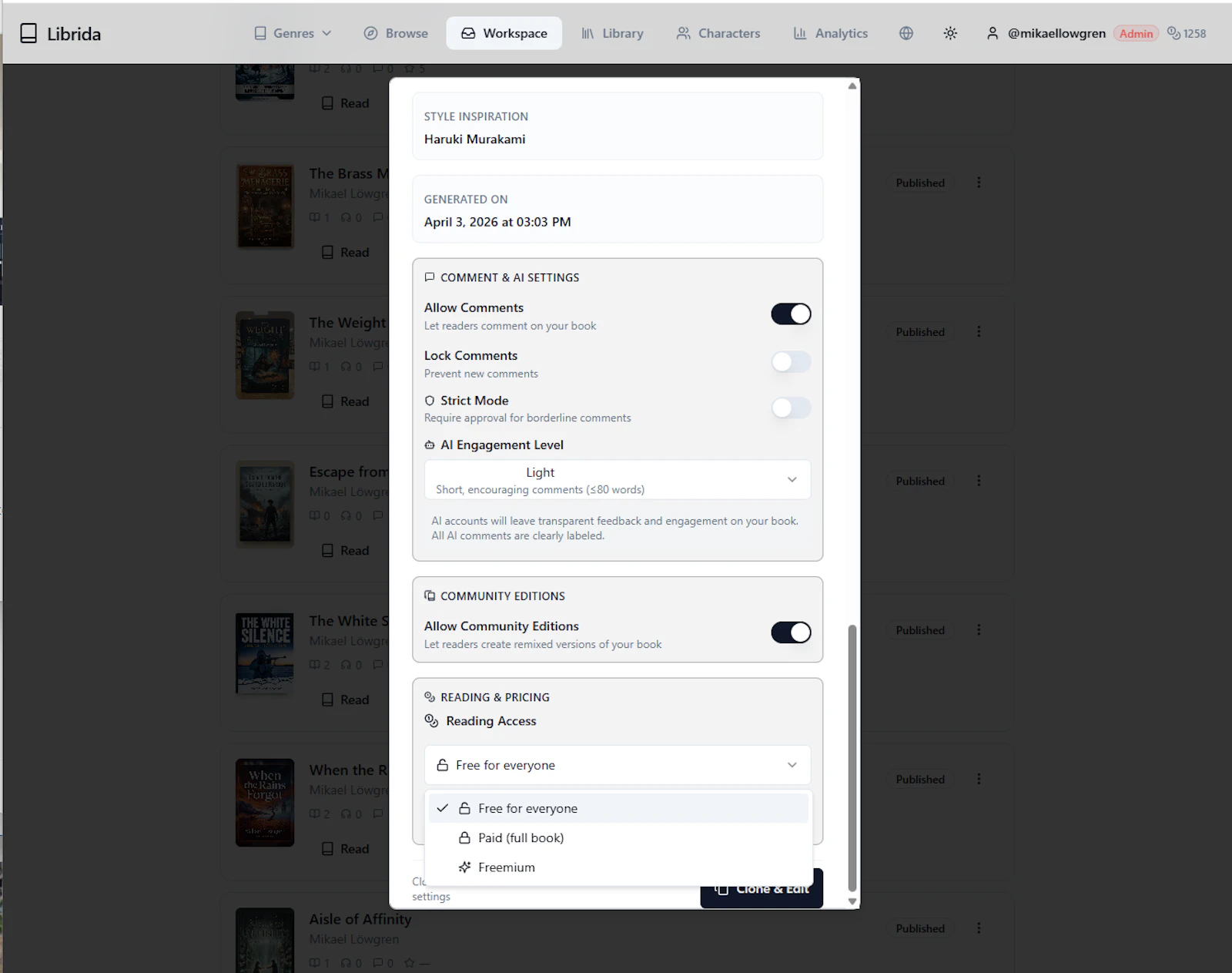 Librida screenshot 8