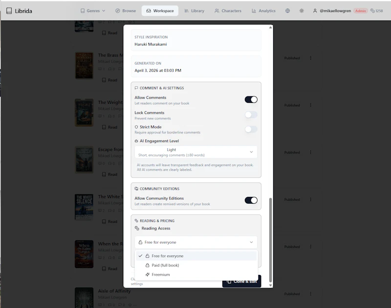 Librida screenshot 8