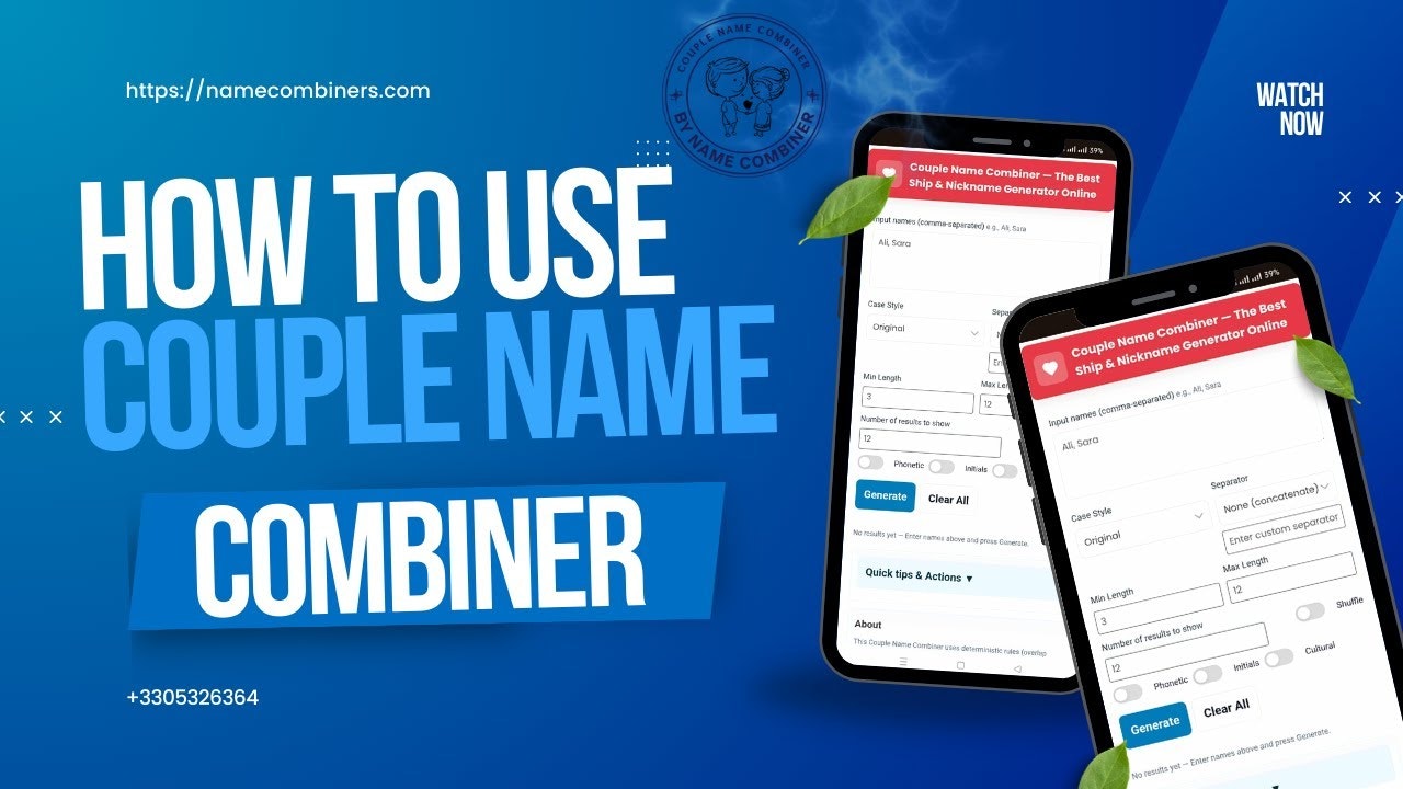 Couple Name Combiner gallery image