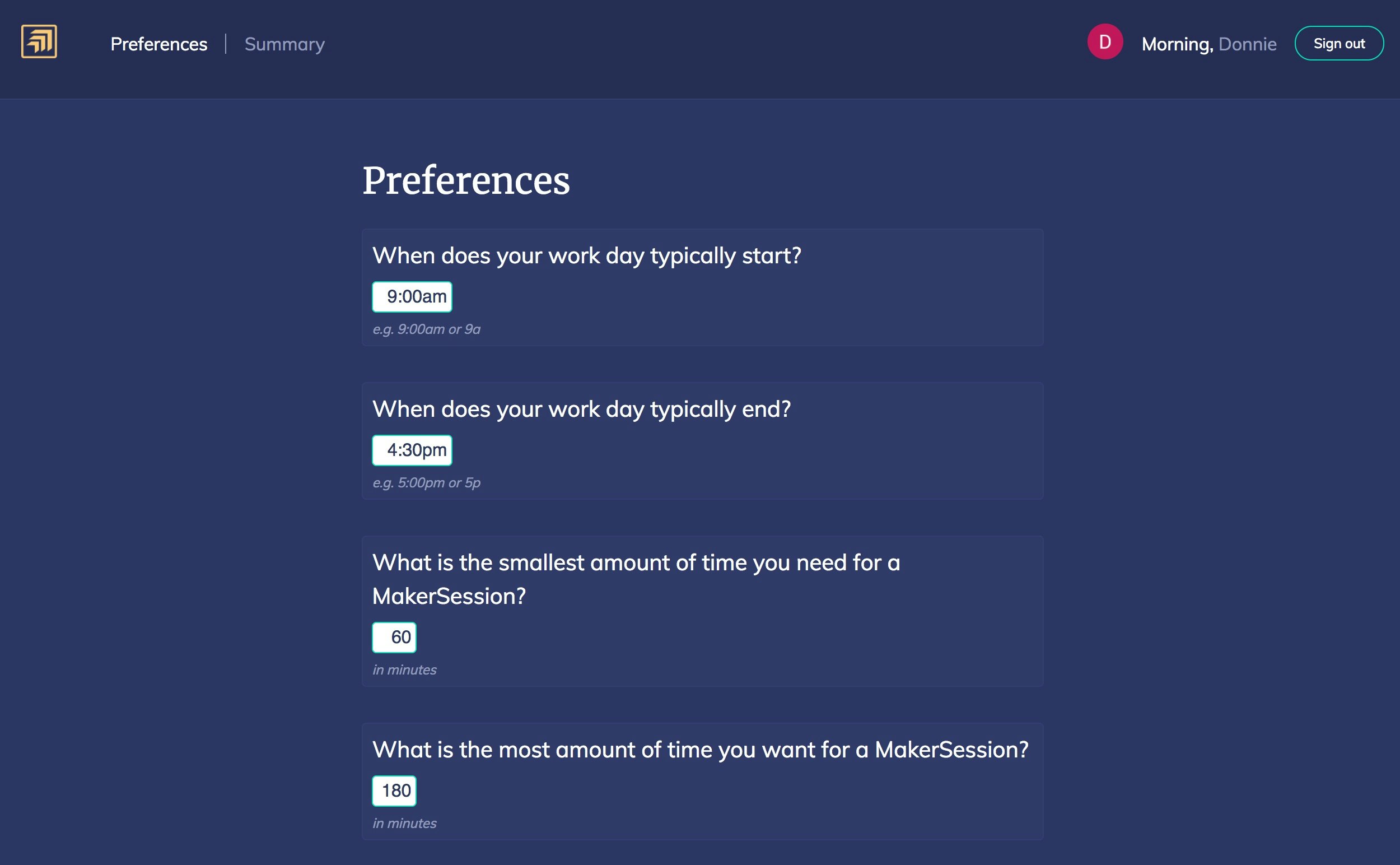 MakerSession gallery image