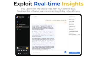 Knowlee&rsquo;s unique blend of AI-powered analysis and multi-source data integration.