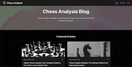Chess Analysis Tools gallery image