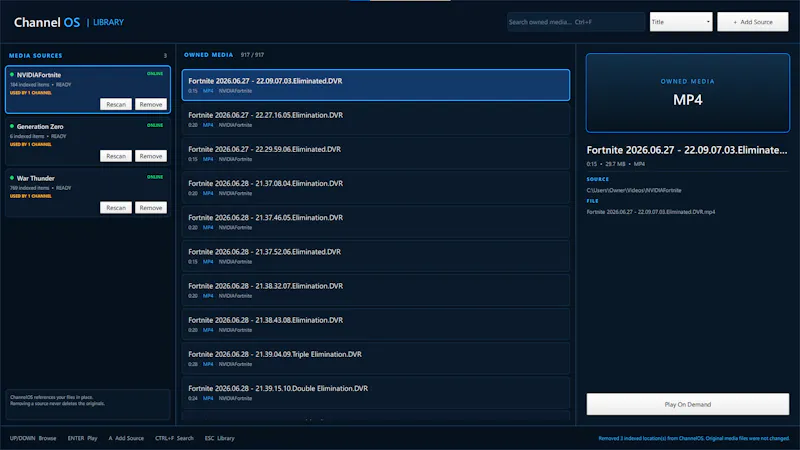 ChannelOS screenshot 4