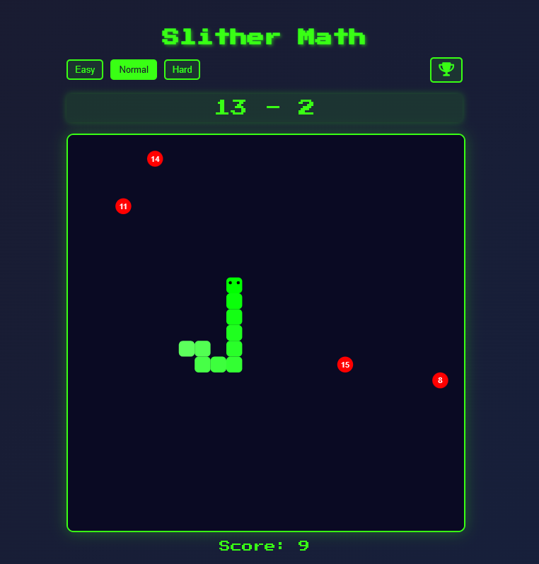 Slither Math media 2