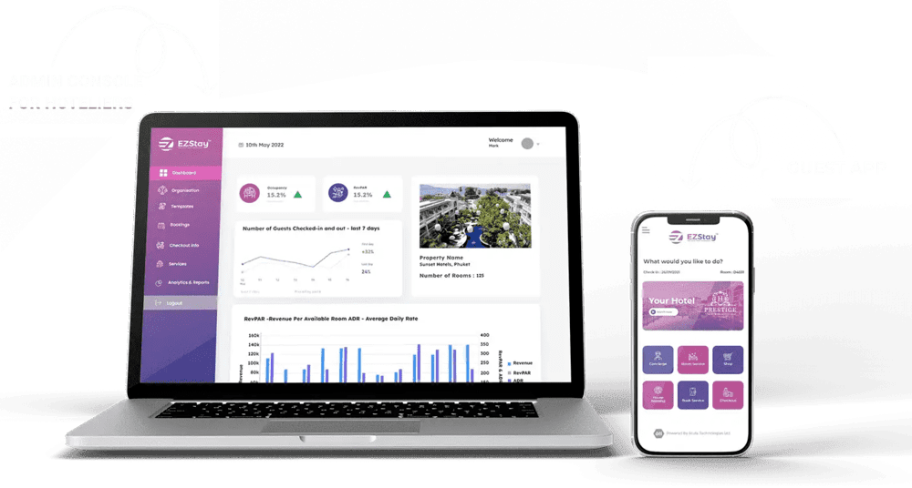 โซลูชั่น Ezstay ™ - แพลตฟอร์มของคุณในการมอบประสบการณ์แขกที่ยอดเยี่ยม media 2