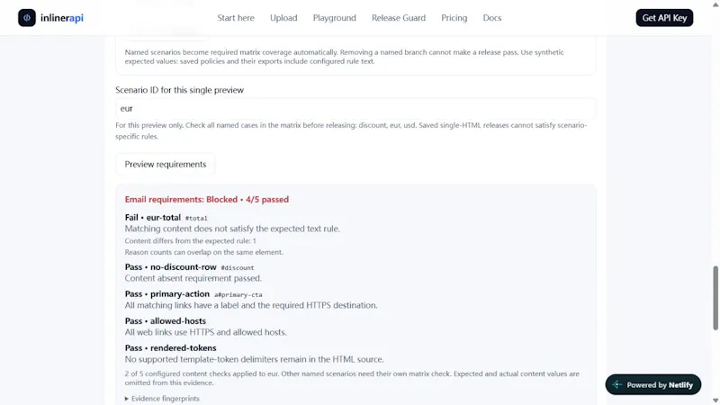 InlinerAPI screenshot 1