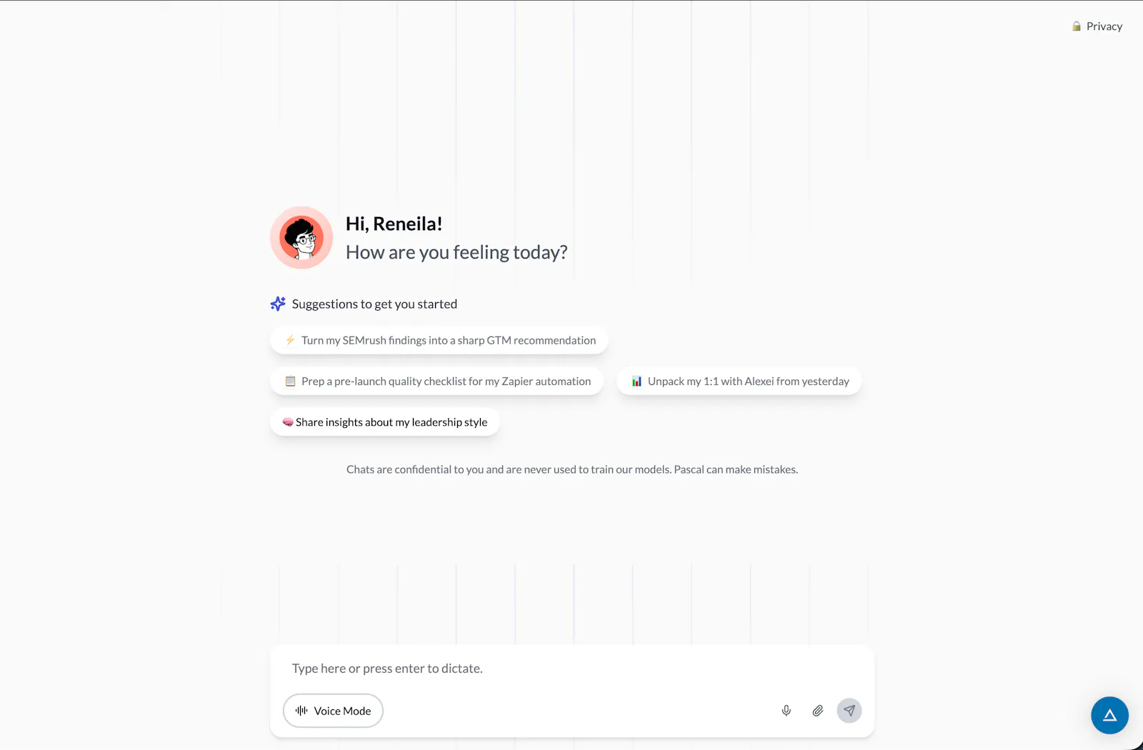 Pascal by Pinnacle AI screenshot 2