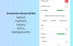 Free Bento Grid Generator media 3