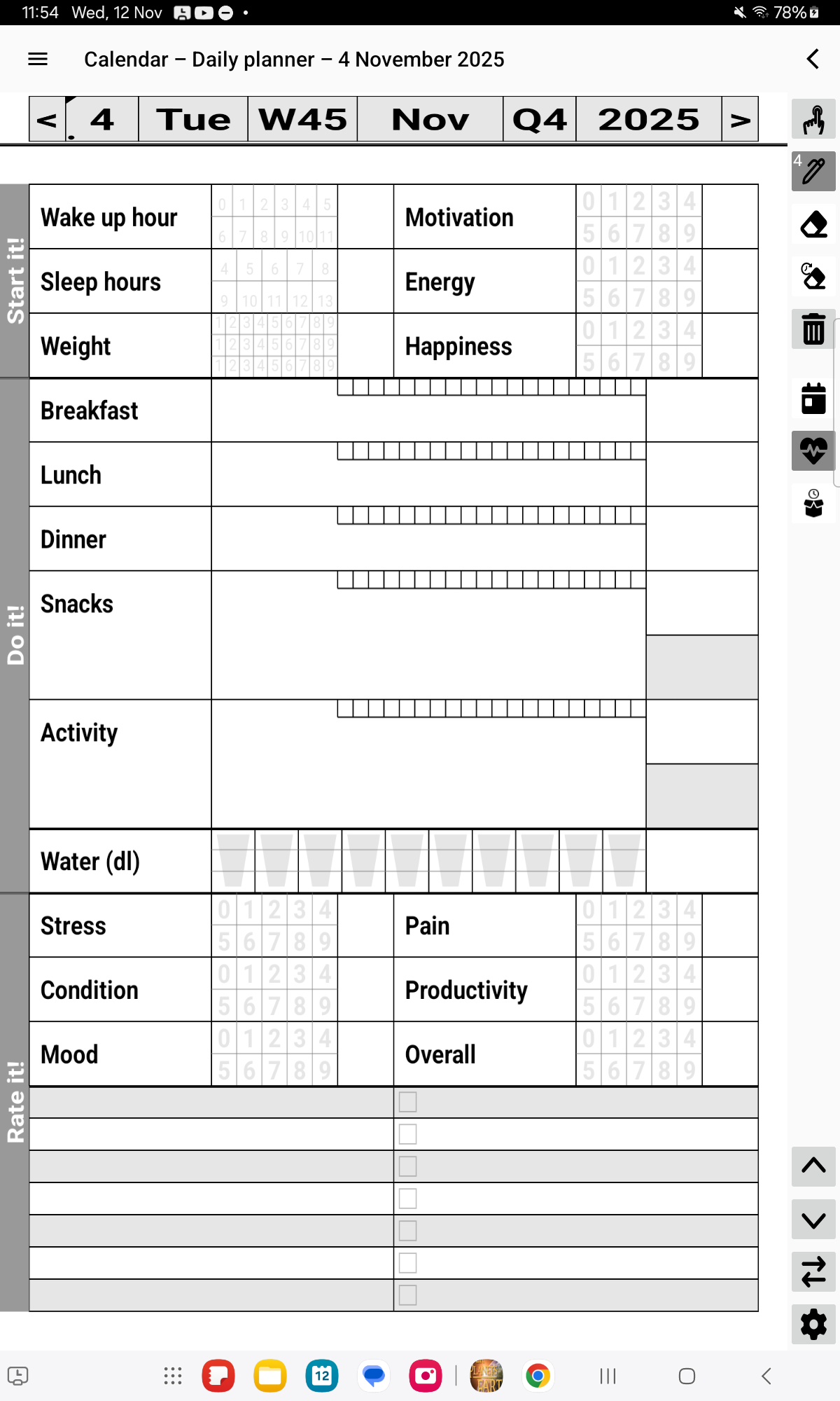 Scribble Calendar - your digital planner gallery image
