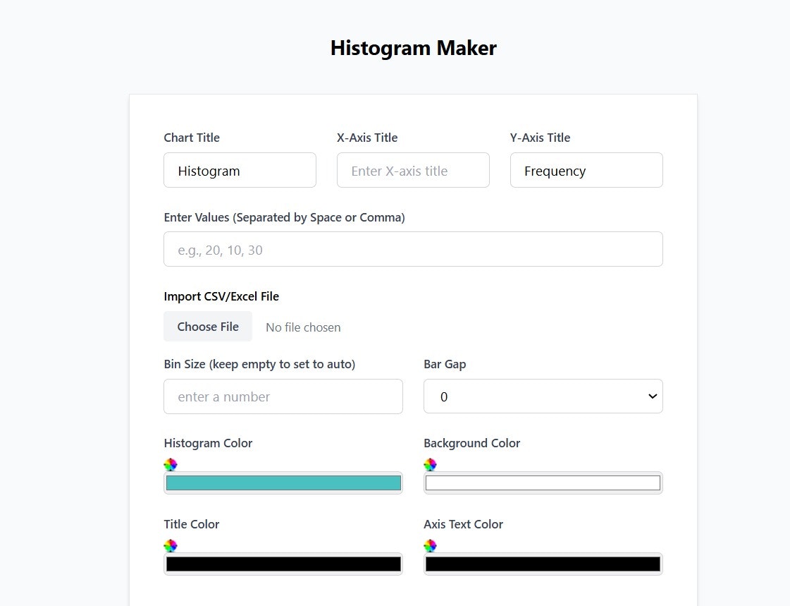 Histogram Maker gallery image