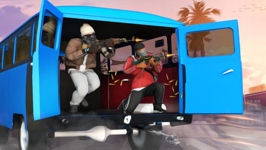Grand Gangster Roubo Auto V media 3