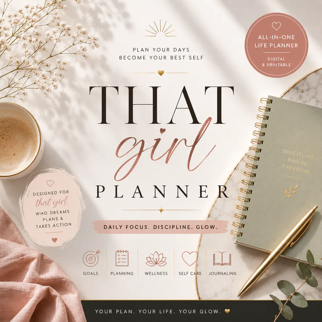 That Girl Notion Planner