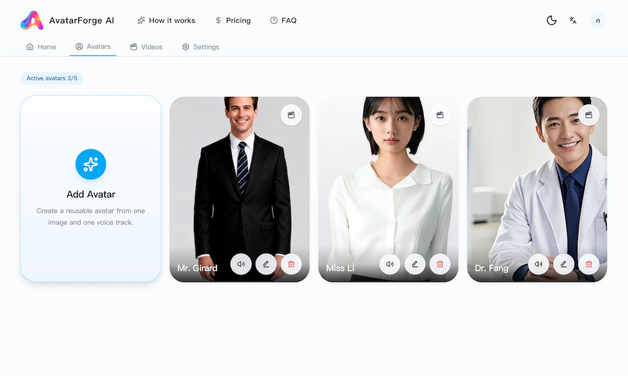 AvatarForge AI screenshot 3