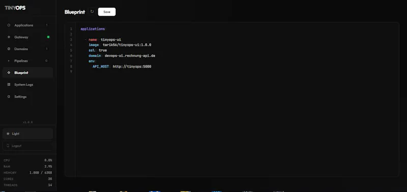 TinyOps screenshot 4