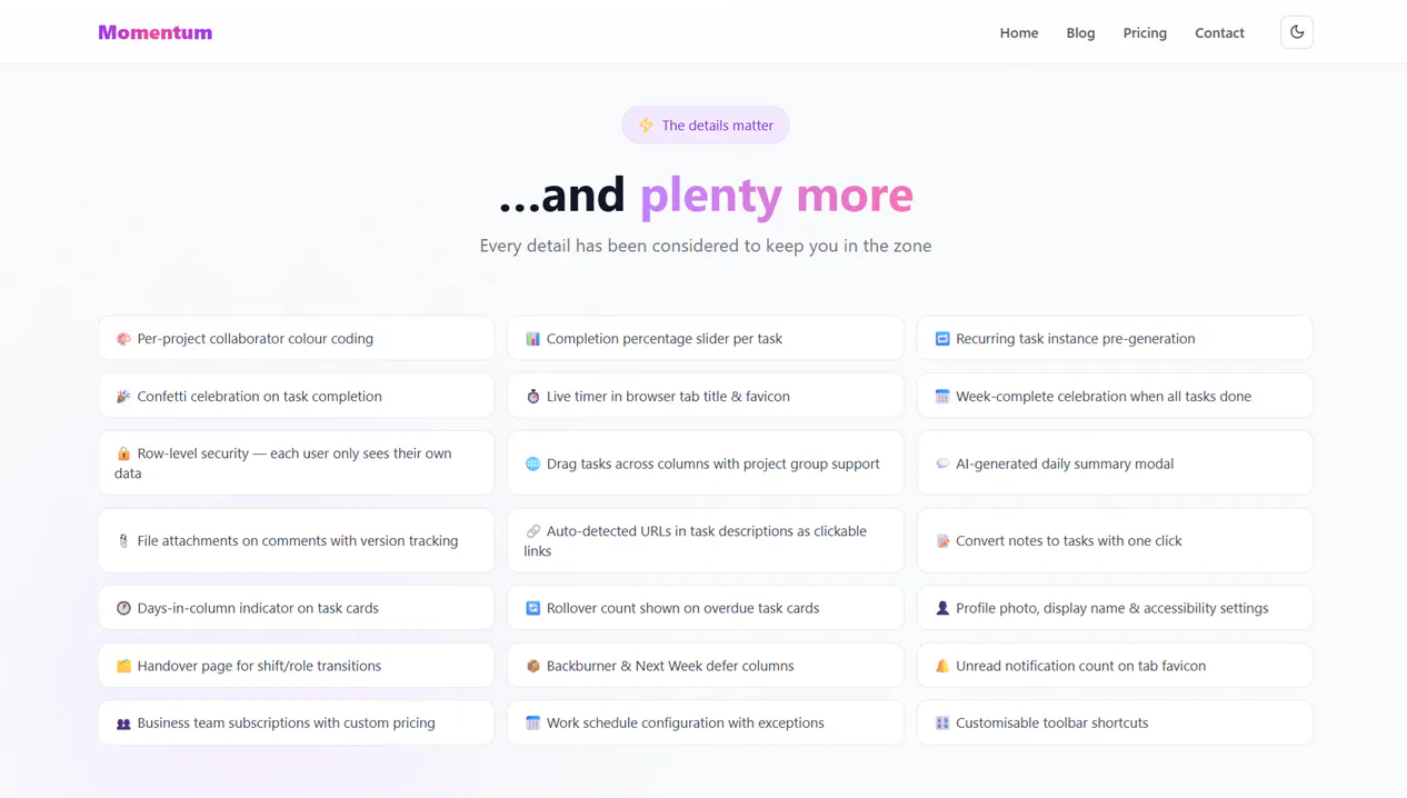 Momentum - Task Management For Teams  gallery image