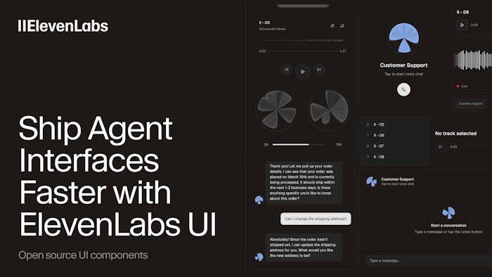 ElevenLabs UI产品图