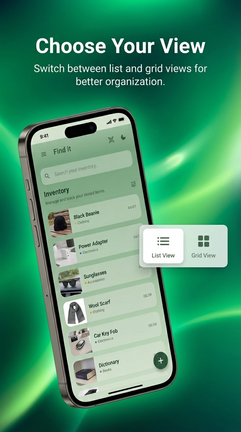 Findit - Simple Tracker & Organizer gallery image