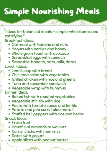 28-Day Balanced Health & Fitness Planner gallery image