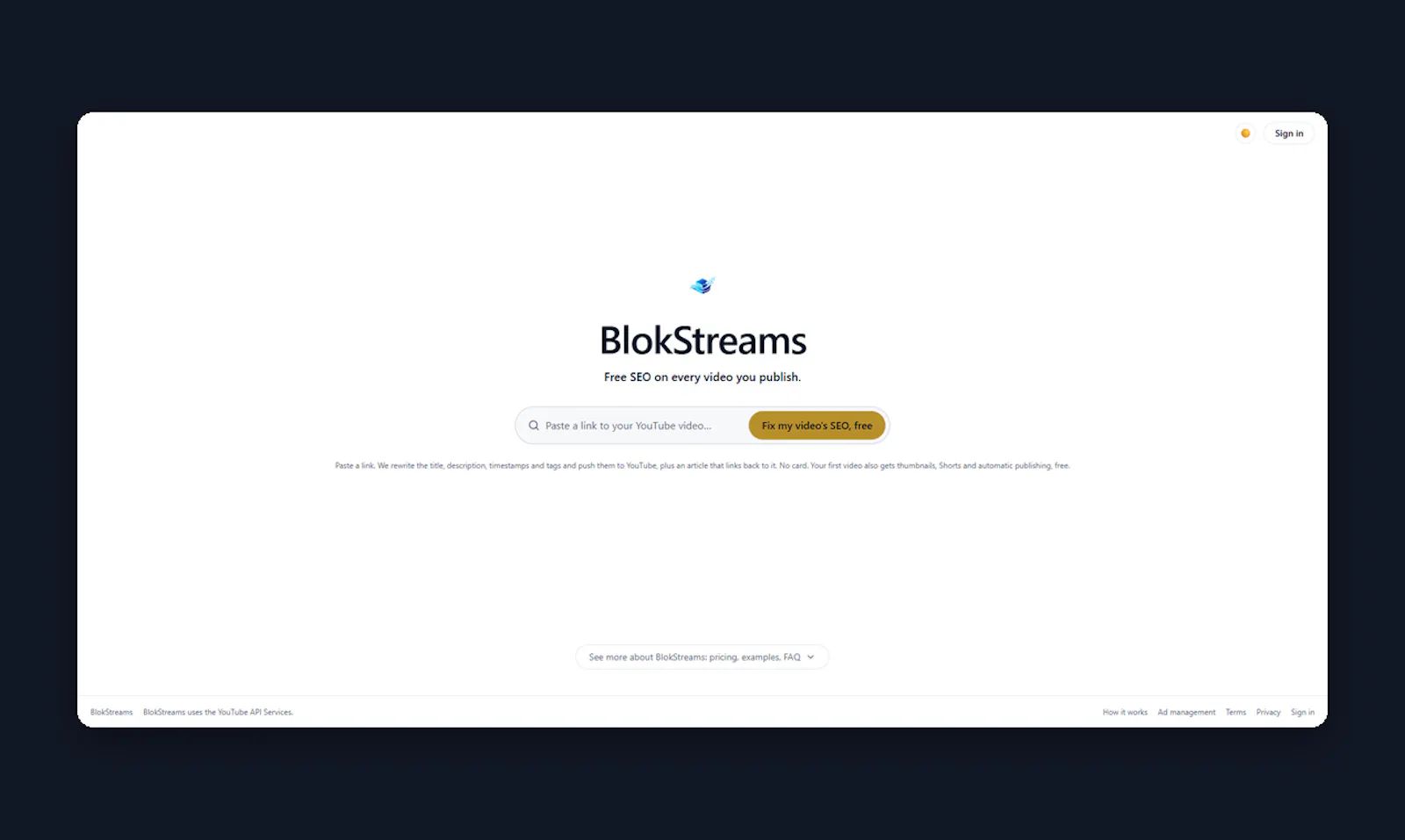 BlokStreams screenshot 2