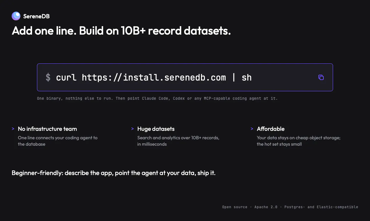 SereneDB 截图 5