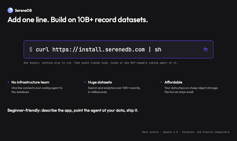 SereneDB screenshot 6